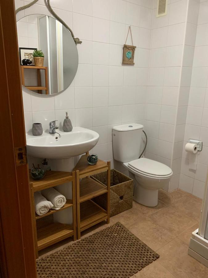 Apto Con Piscina En La Playa Cerca De Vlc Con Ac Пусол Екстериор снимка